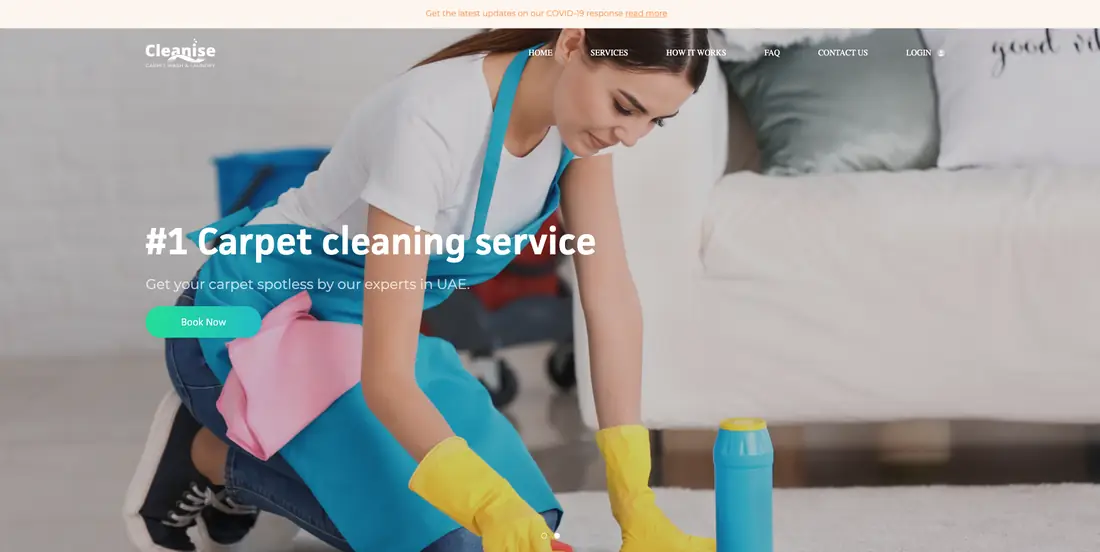 Cleanise: Screenshot, 2021