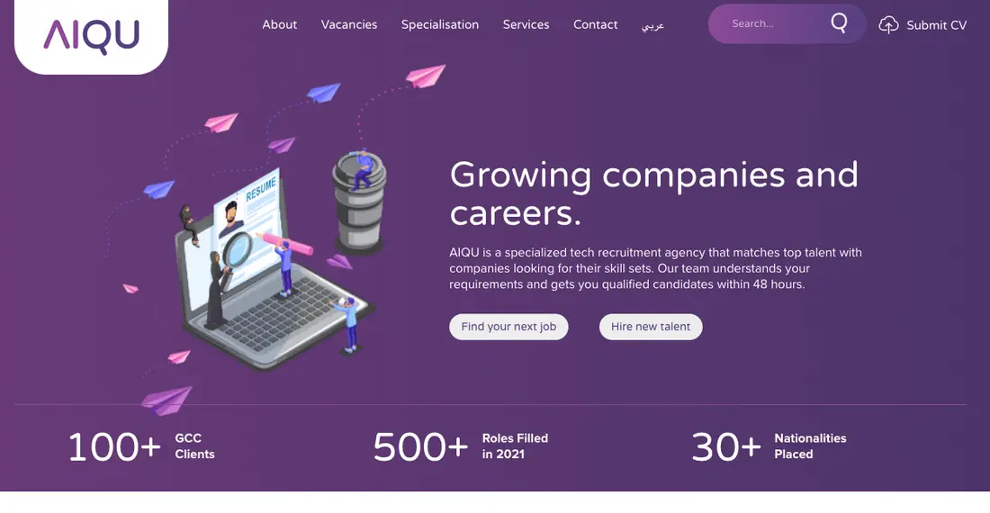 AIQU: Screenshot, 2022